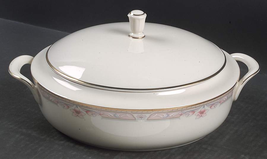 Bellaire (Newer) Large Round Covered Vegetable by Lenox-1