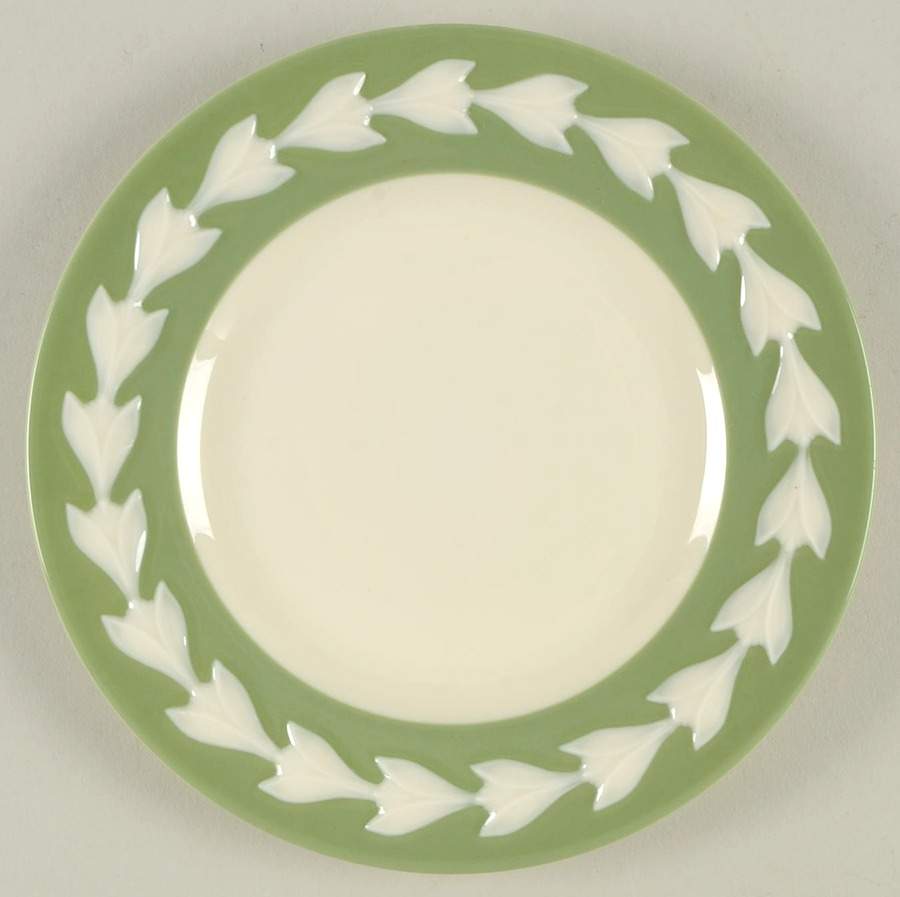 Beltane Green Bread & Butter Plate by Lenox-1