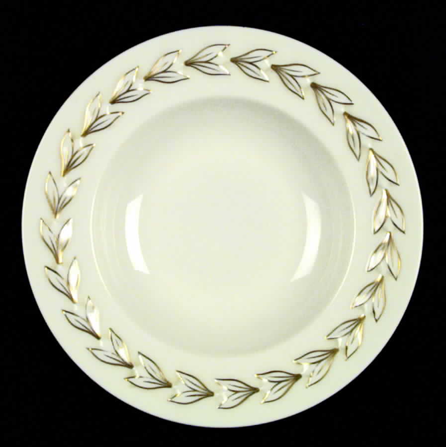 Beltane Gold Rim Soup Bowl by Lenox-1