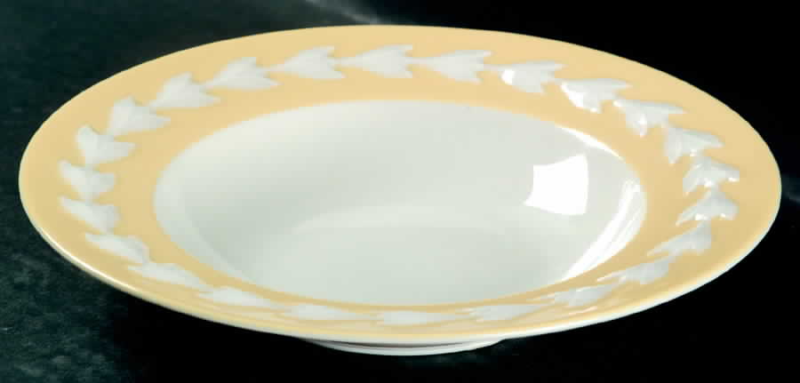 Beltane Yellow Rim Soup Bowl by Lenox-1