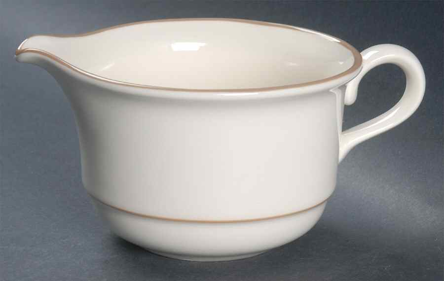 Beige Pinstripes (For the Beige) Creamer by Lenox-1