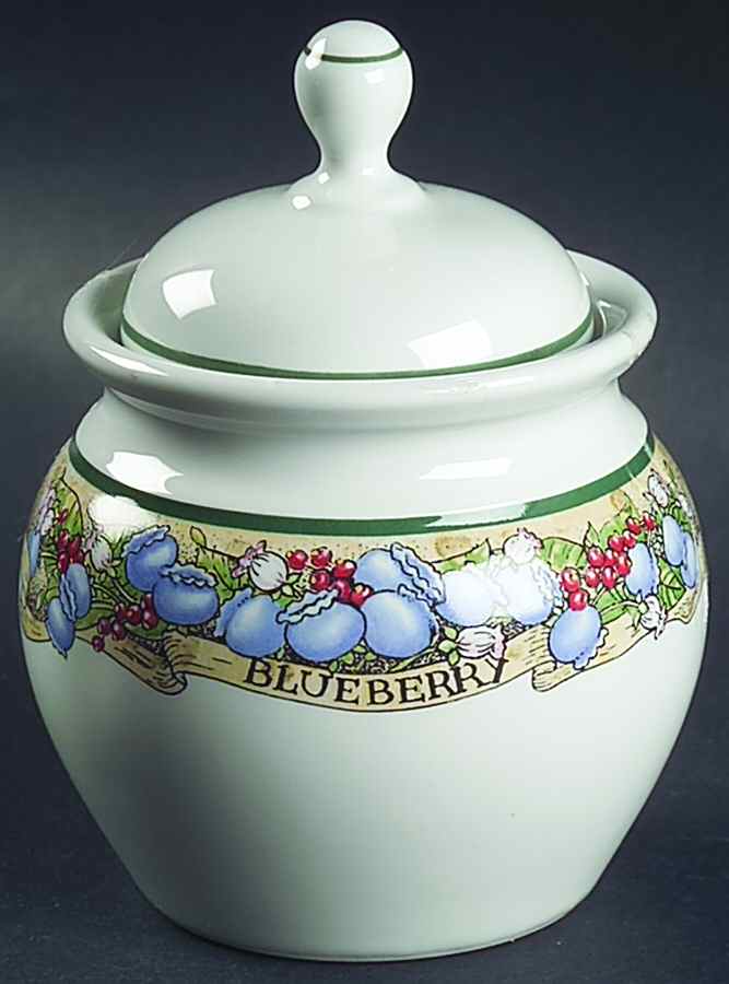 Berry Patch Sugar Bowl & Lid by Lenox-1