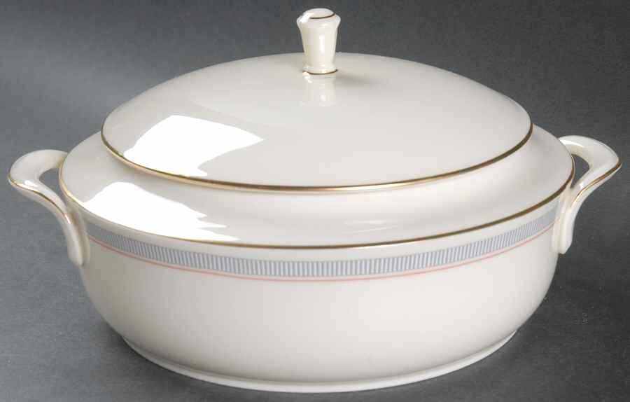 Biltmore Large Round Covered Vegetable by Lenox-1
