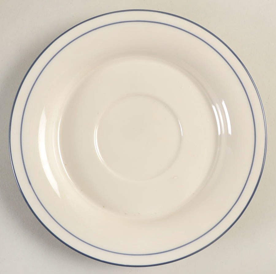 Blue Brushstrokes Saucer by Lenox-1