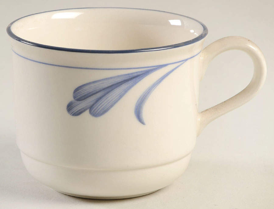 Blue Brushstrokes Flat Cup by Lenox-1