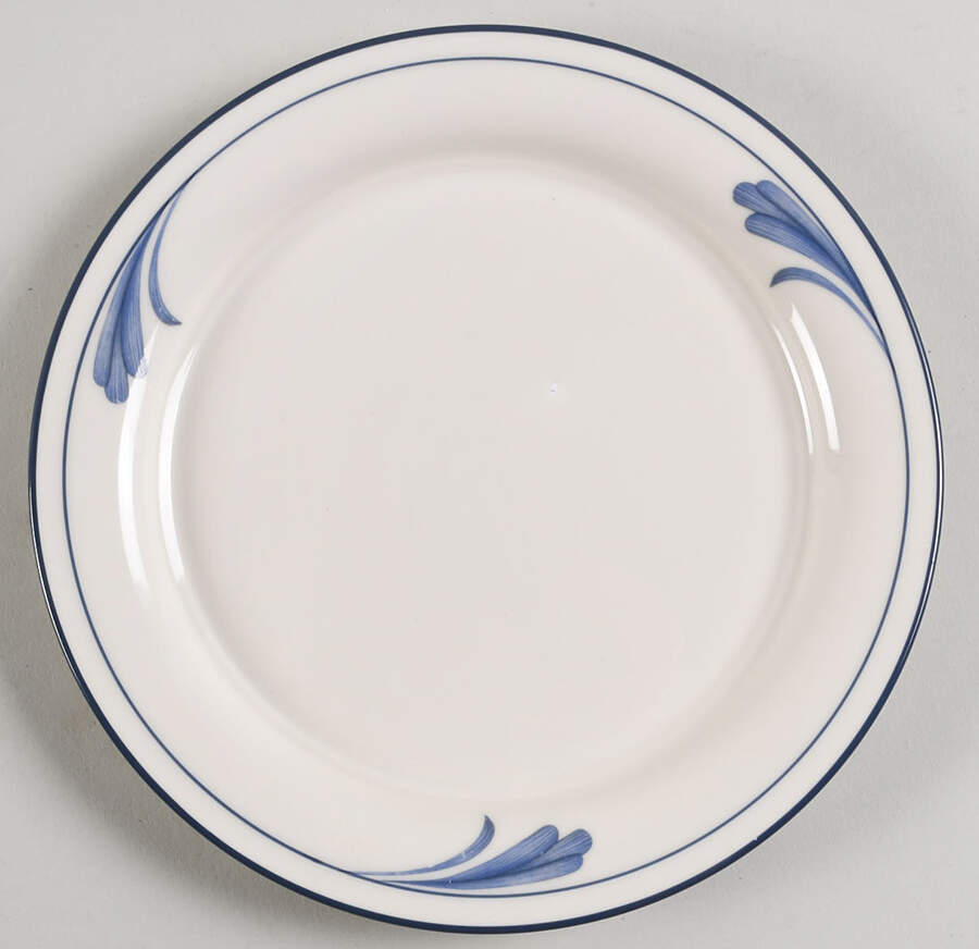 Blue Brushstrokes Salad Plate by Lenox-1