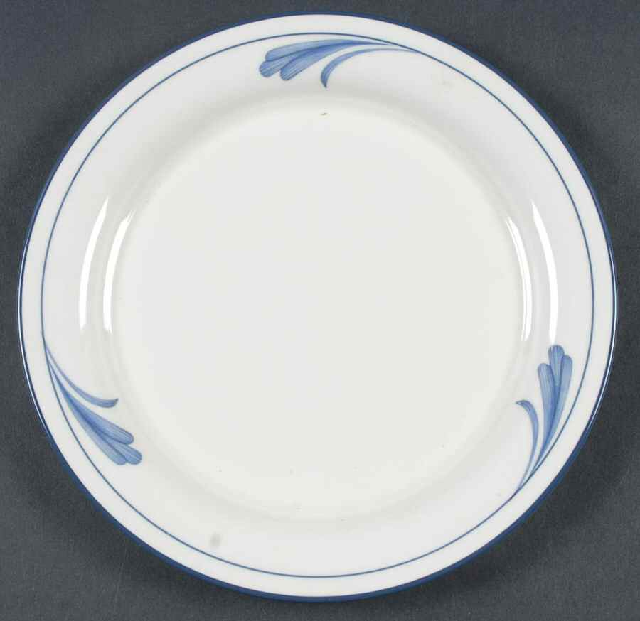 Blue Brushstrokes Salad Plate by Lenox-1