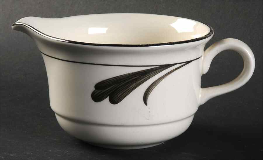 Black Brushstrokes Creamer by Lenox-1