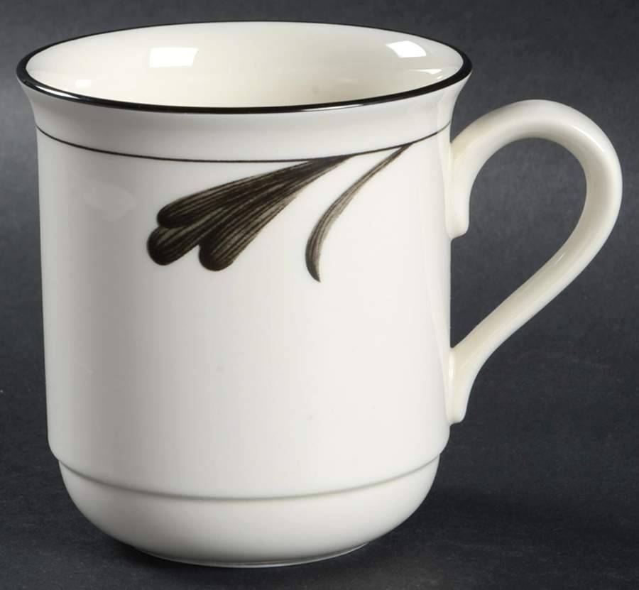 Black Brushstrokes Mug by Lenox-1