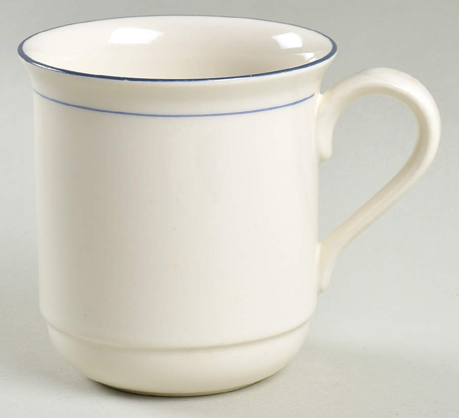Blue Pinstripes (For the Blue) Mug by Lenox-1