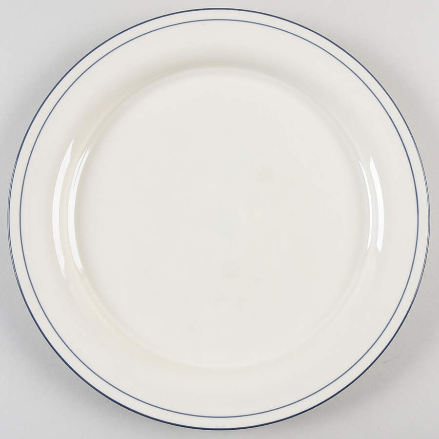 Blue Pinstripes (For the Blue) Millennium Dinner Plate by Lenox-1
