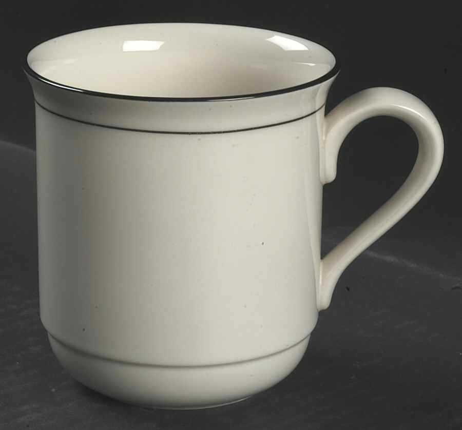 Black Pinstripes (For the Black) Mug by Lenox-1
