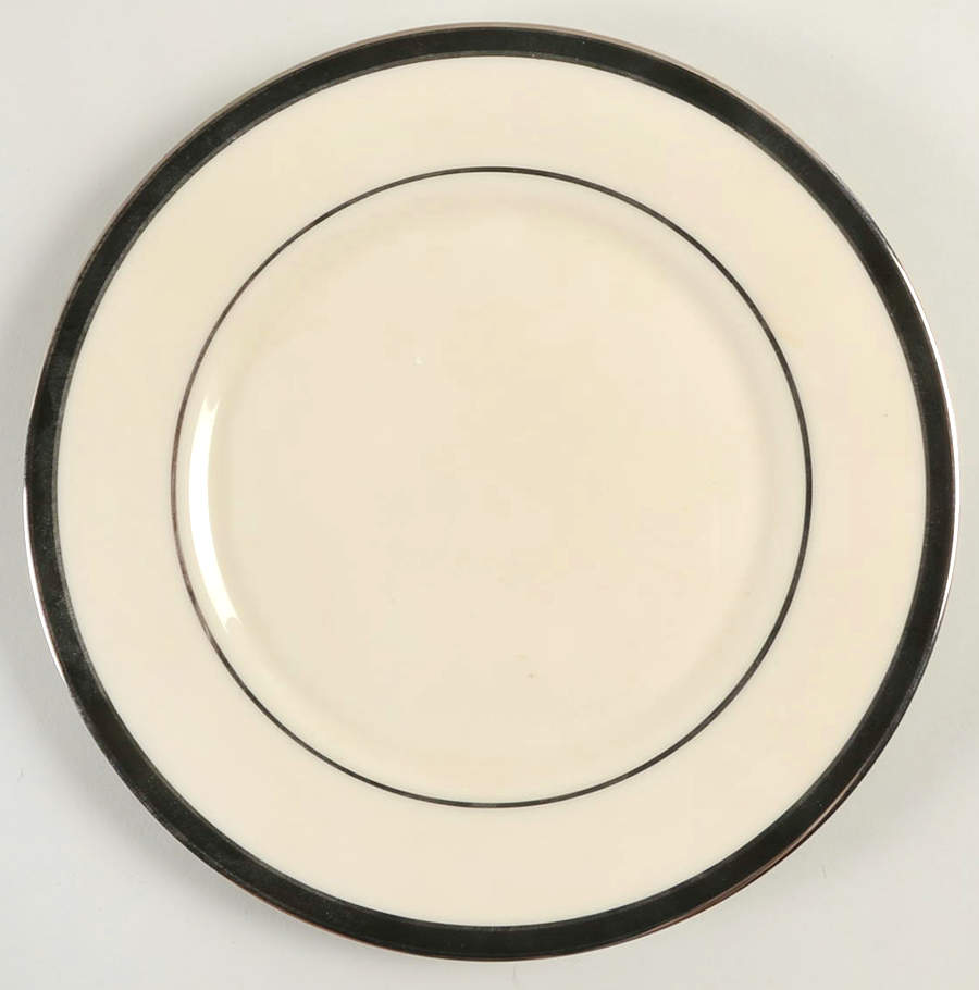 Black Royale Salad Plate by Lenox-1