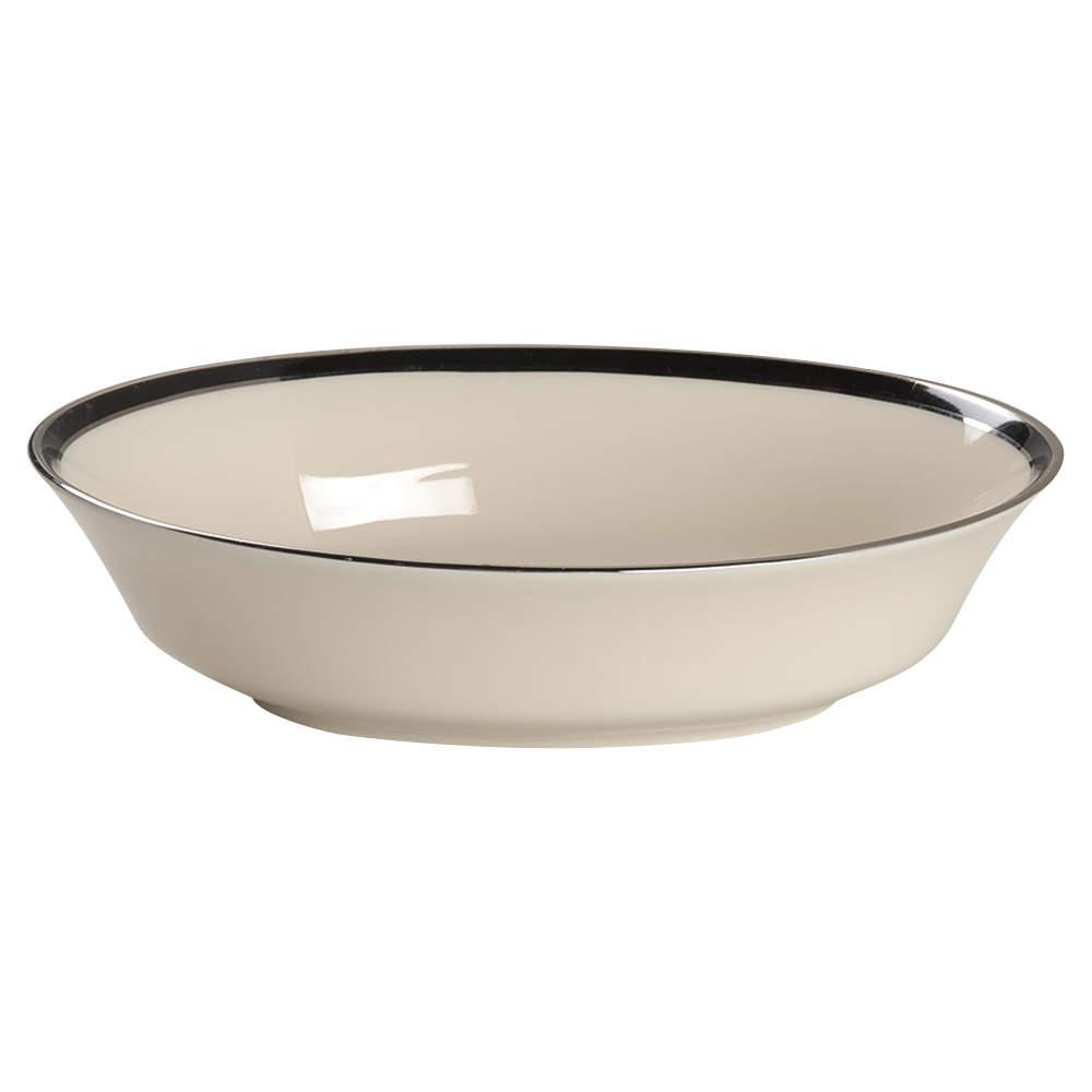 Black Royale 9" Oval Vegetable Bowl by Lenox-1