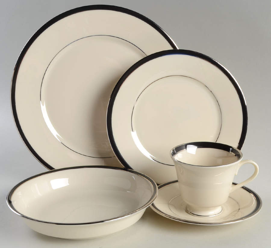 Black Royale 40 Piece Estate Set by Lenox-1