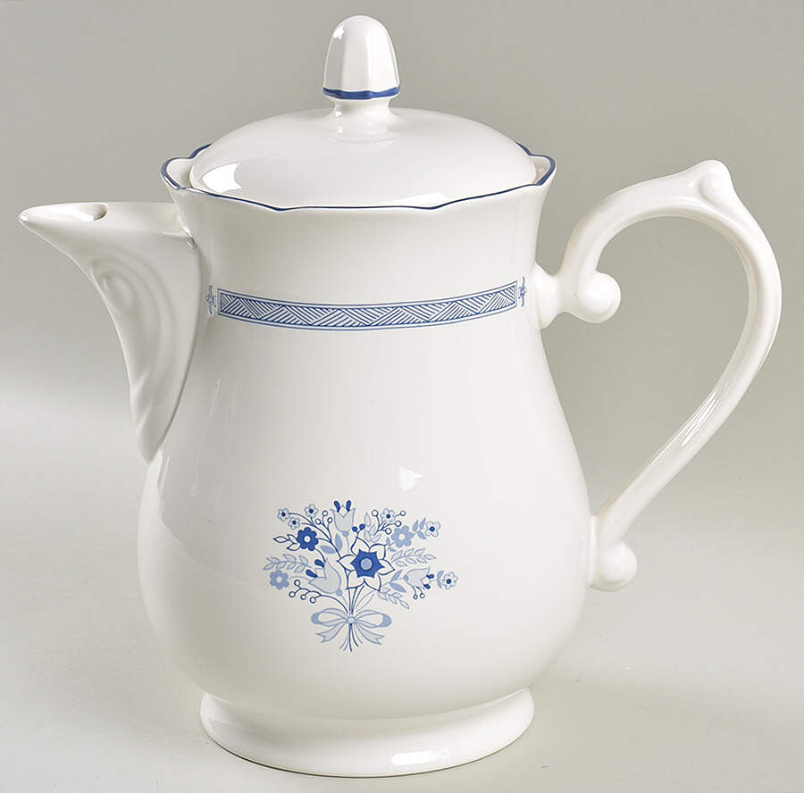 Blue Ribbon Coffee Pot & Lid by Lenox-1