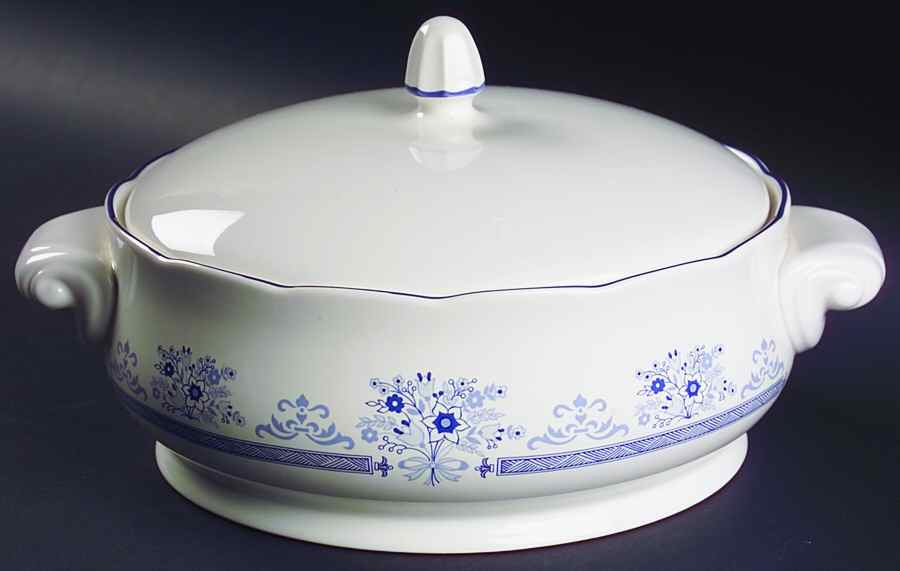 Blue Ribbon Round Covered Vegetable by Lenox-1