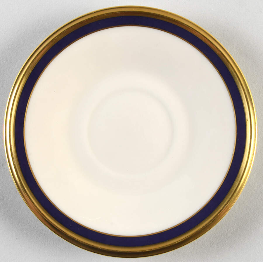 Blue Royale Saucer by Lenox-1