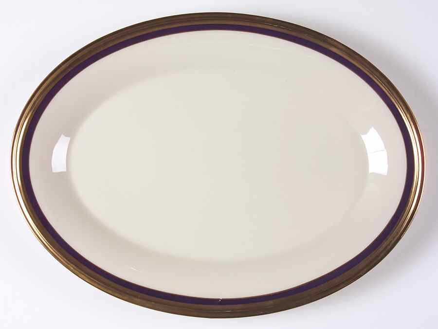 Blue Royale 14" Oval Serving Platter by Lenox-1