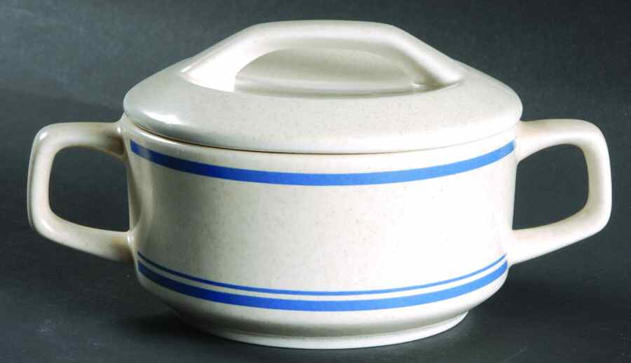 Blue Skies Sugar Bowl & Lid by Lenox-1