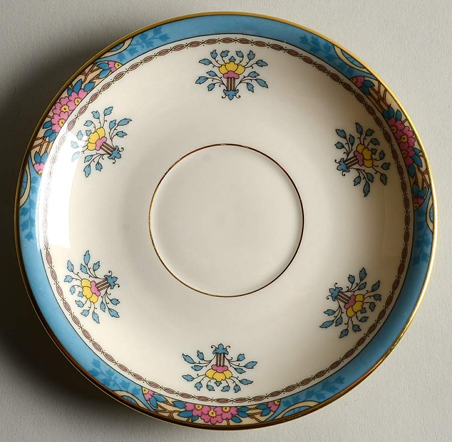 Blue Tree (Gold Trim) Saucer for Oversized Cup by Lenox-1