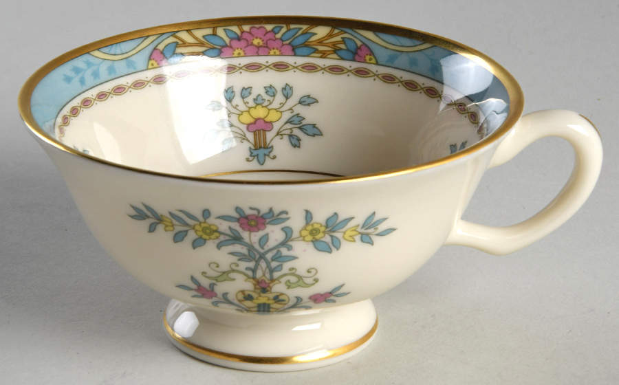 Blue Tree (Gold Trim) Footed Cup by Lenox-1
