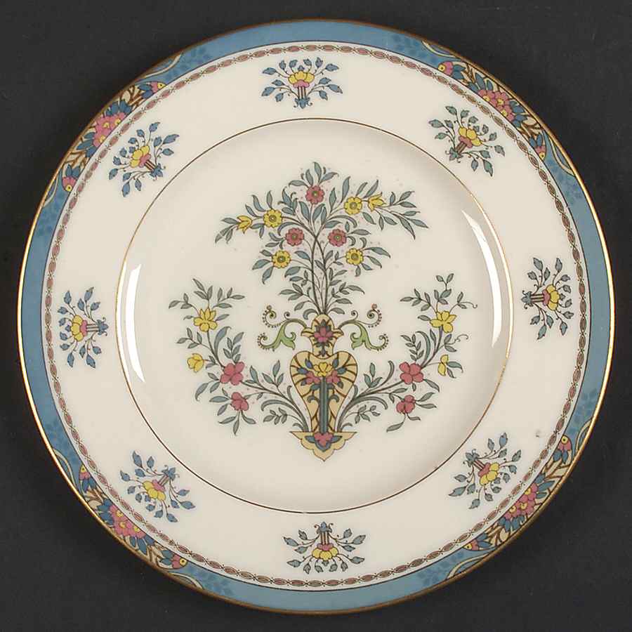 Blue Tree (Gold Trim) Luncheon Plate by Lenox-1
