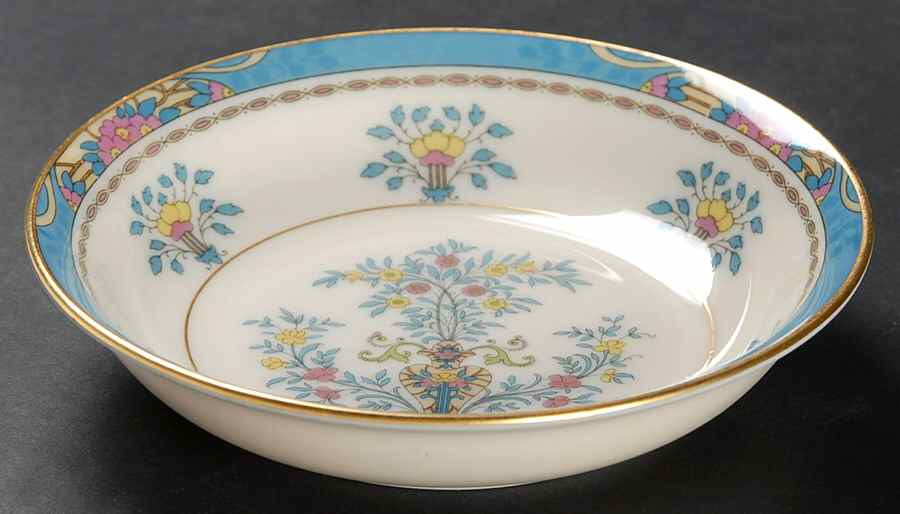 Blue Tree (Gold Trim) Fruit/Dessert (Sauce) Bowl by Lenox-1