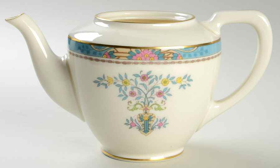 Blue Tree (Gold Trim) Teapot No Lid by Lenox-1