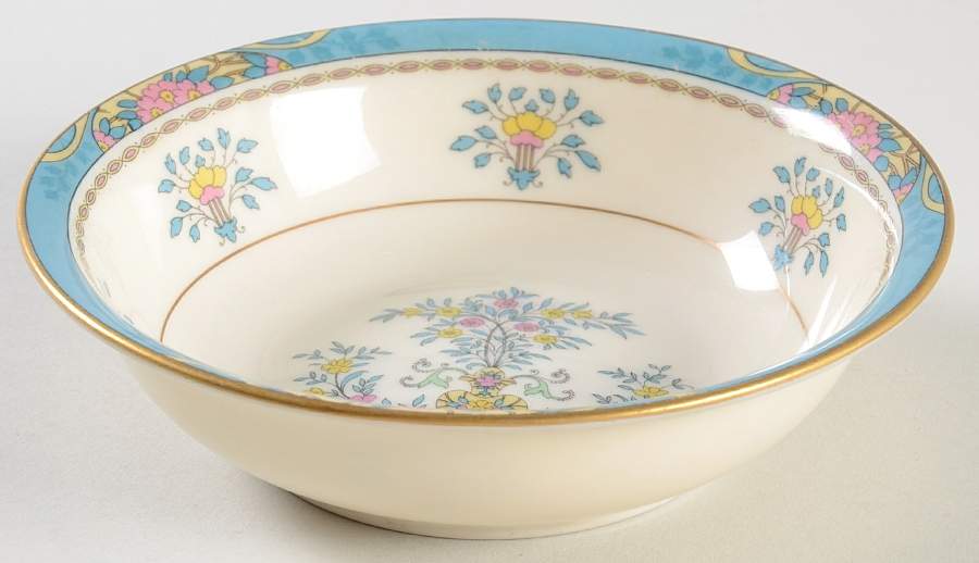Blue Tree (Gold Trim) Coupe Cereal Bowl by Lenox-1