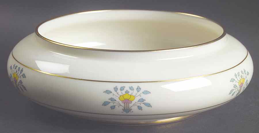 Blue Tree (Gold Trim) 6" Round Bon Bon No Lid by Lenox-1