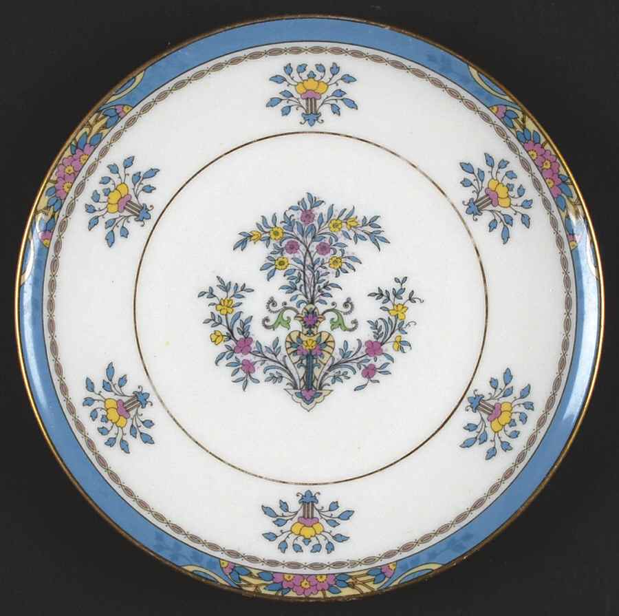 Blue Tree (Gold Trim) Saucer for Flat Cream Soup Bowl by Lenox-1
