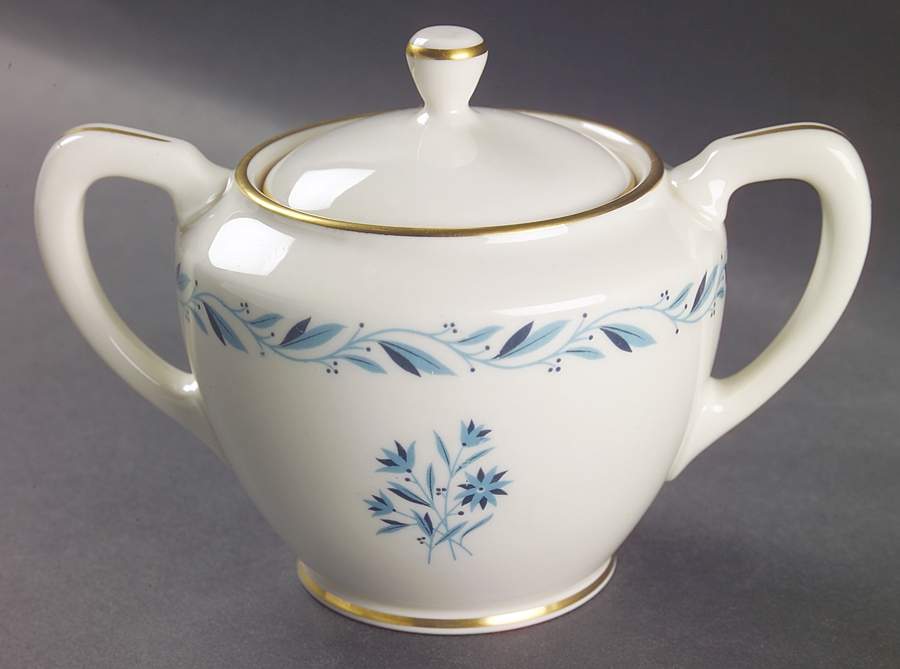 Blueridge Sugar Bowl & Lid by Lenox-1