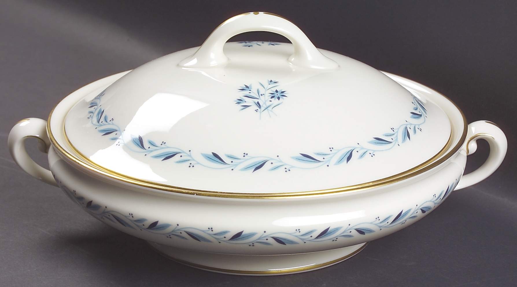 Blueridge Round Covered Vegetable by Lenox-1