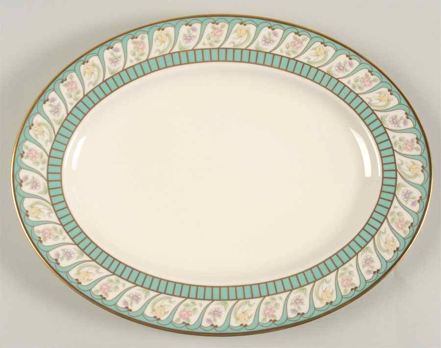 Boheme 13" Oval Serving Platter by Lenox-1