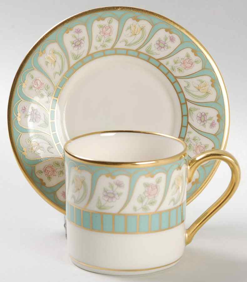 Boheme Flat Demitasse Cup & Saucer Set by Lenox-1