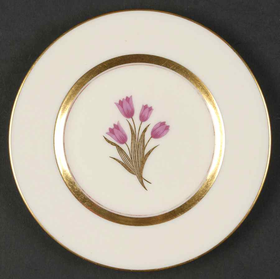 Bradford (Gold Trim) Bread & Butter Plate by Lenox-1