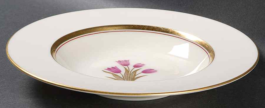 Bradford (Gold Trim) Rim Soup Bowl by Lenox-1