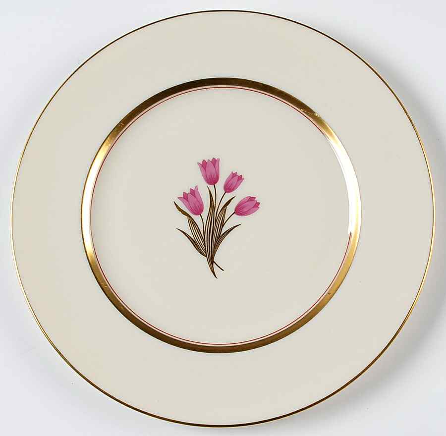 Bradford (Gold Trim) Luncheon Plate by Lenox-1