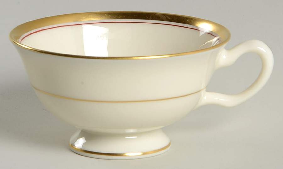 Bradford (Gold Trim) Footed Cup by Lenox-1