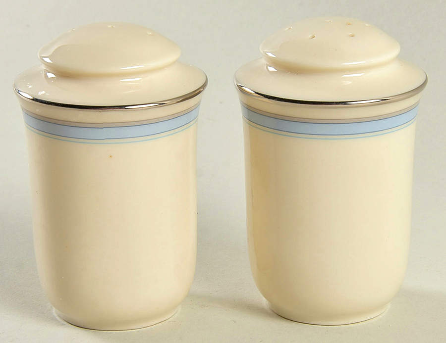 Bradford (Platinum Trim) Salt & Pepper Set by Lenox-1