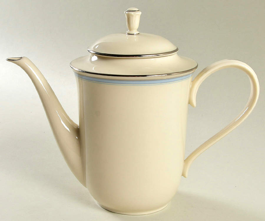 Bradford (Platinum Trim) Coffee Pot & Lid by Lenox-1