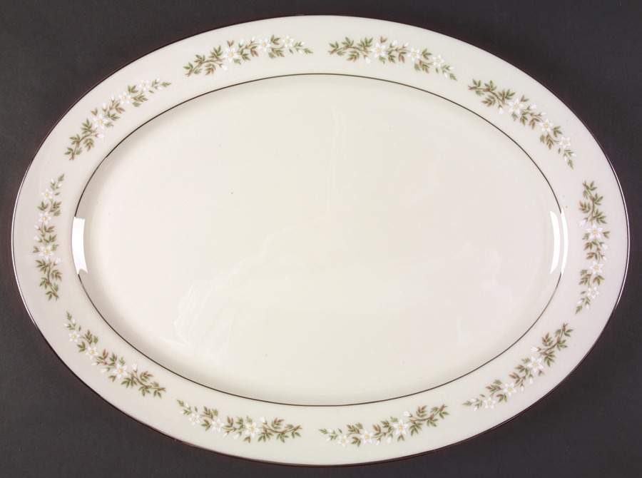 Brookdale 17" Oval Serving Platter by Lenox-1