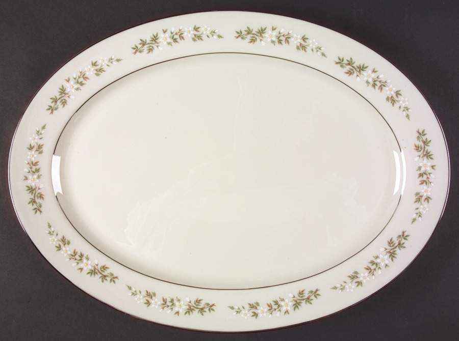 Brookdale 17" Oval Serving Platter by Lenox-1