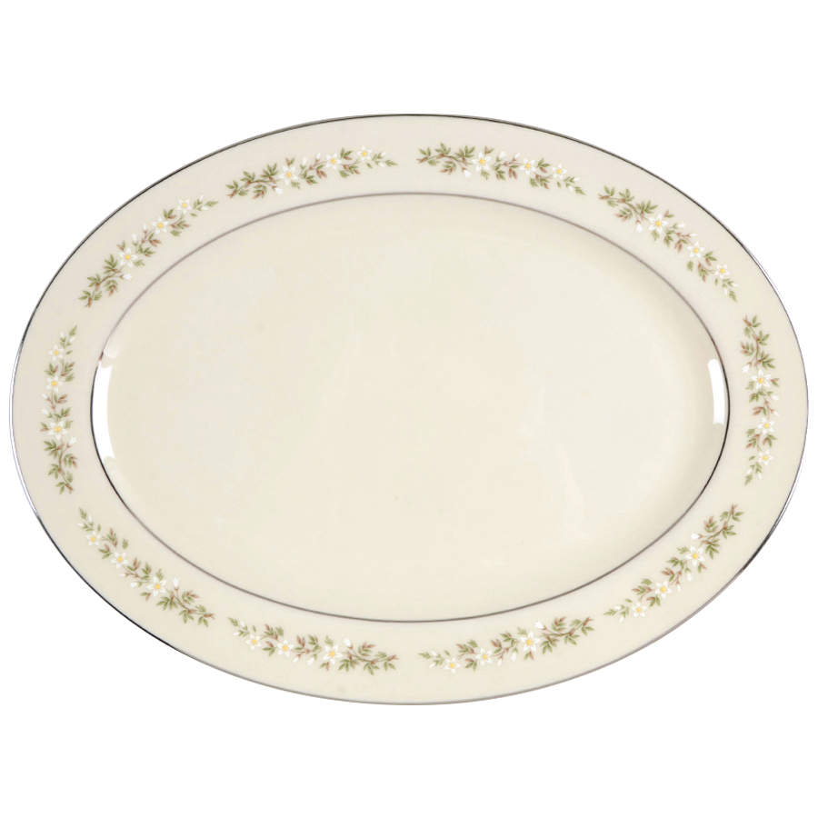 Brookdale 13" Oval Serving Platter by Lenox-1