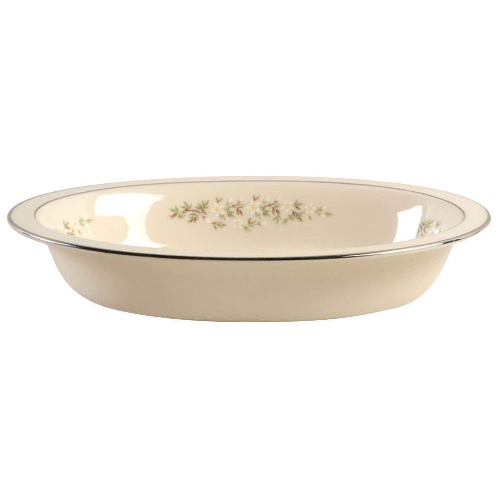 Brookdale 9" Oval Vegetable Bowl by Lenox-1