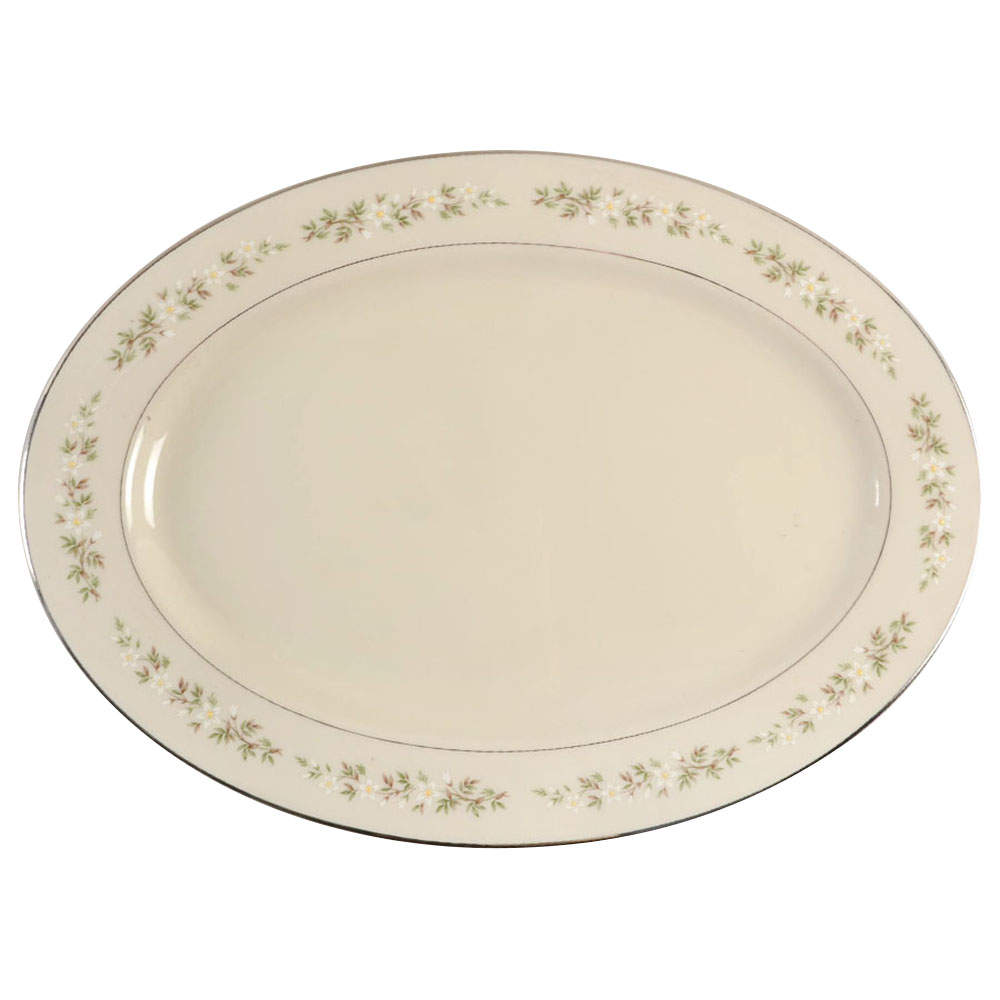 Brookdale 16" Oval Serving Platter by Lenox-1