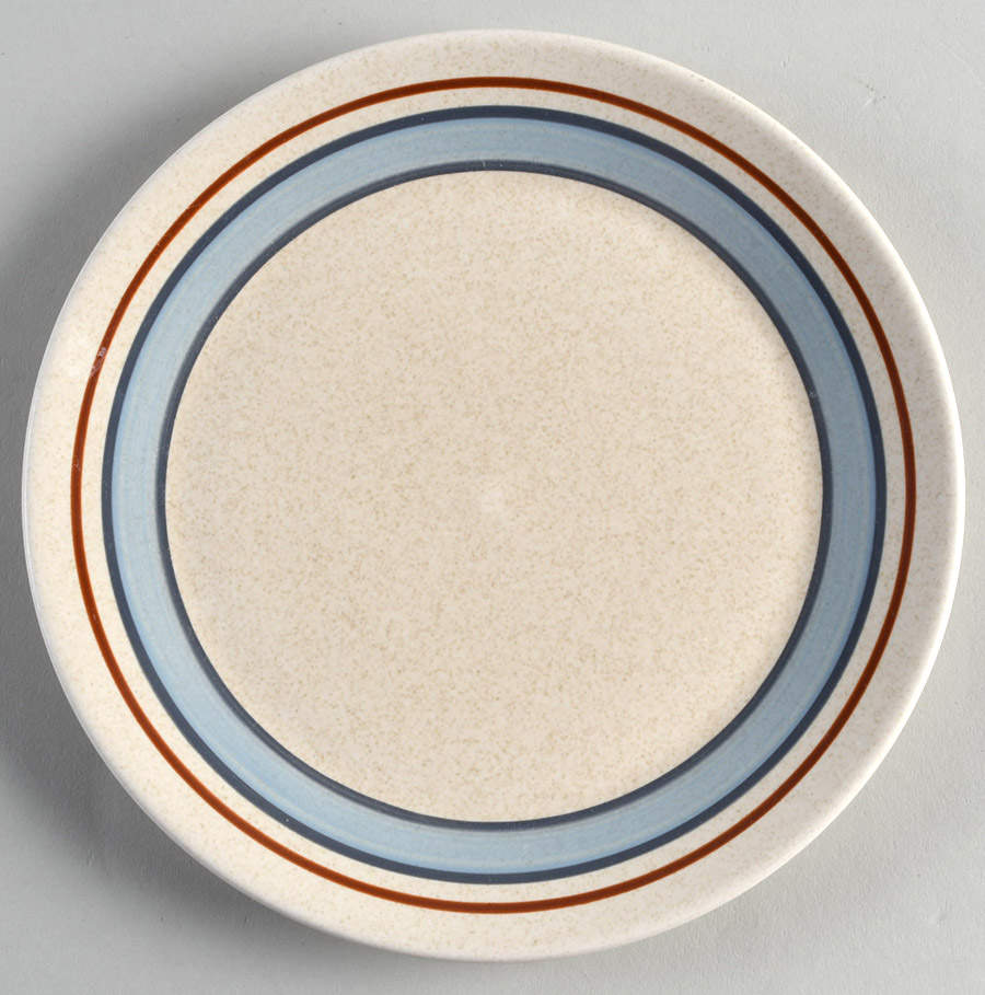 Brushwork Blue Salad Plate by Lenox-1