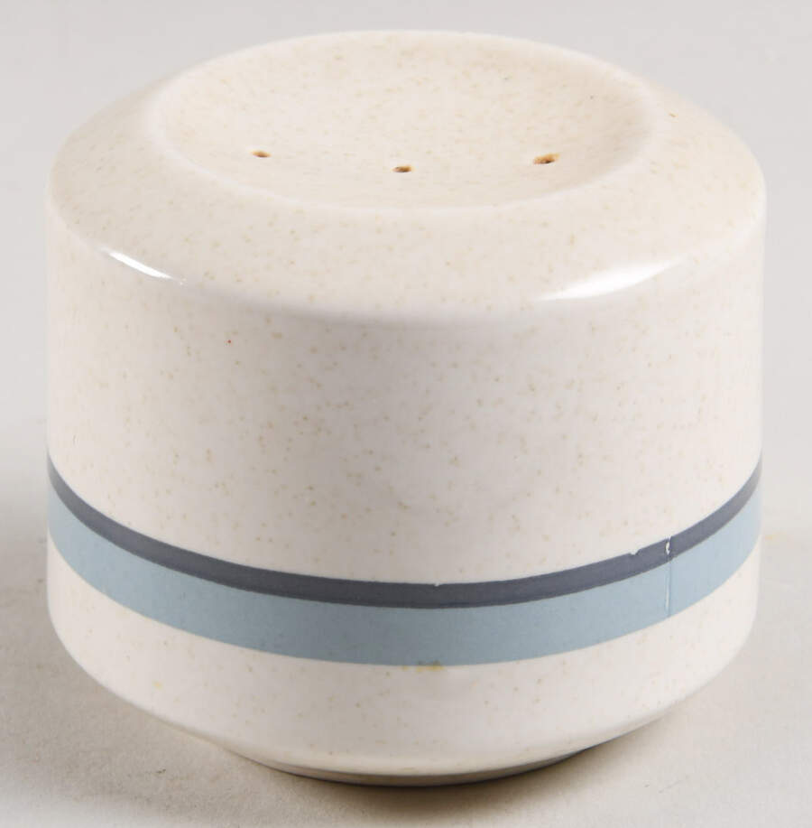 Brushwork Blue Pepper Shaker by Lenox-1