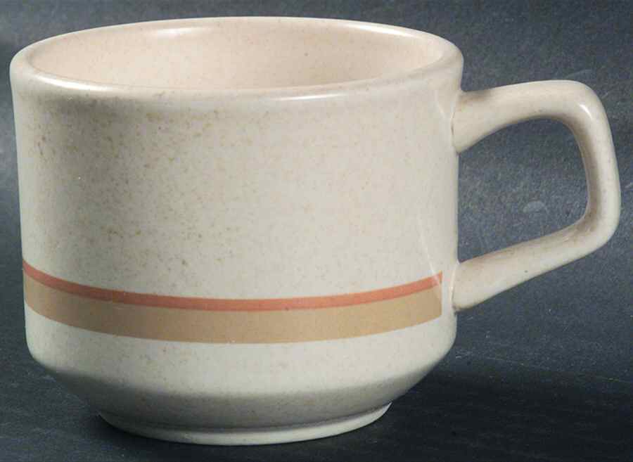 Brushwork Beige Flat Cup by Lenox-1